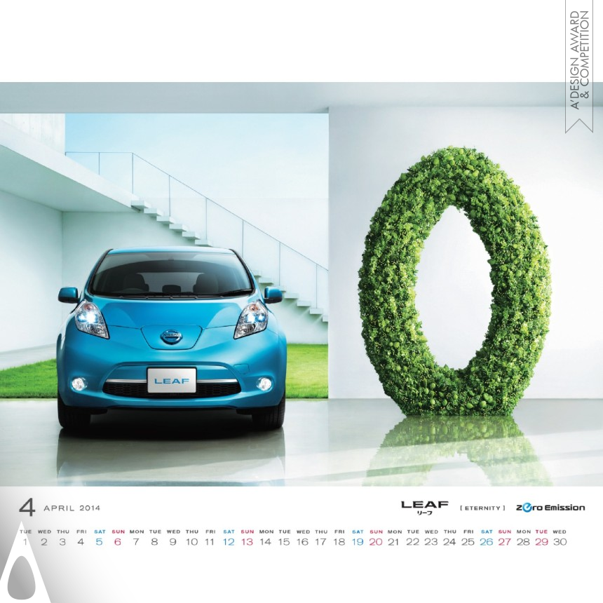 Nissan Calendar 2014 designed by E-graphics communications