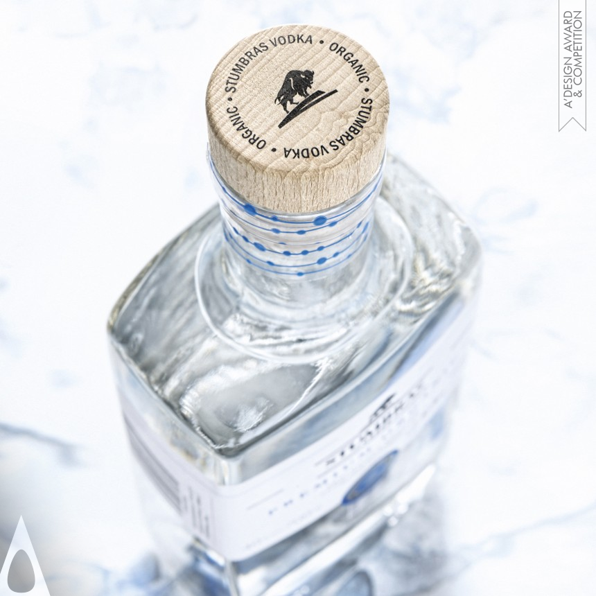 Stumbras Vodka Premium Organic - Golden Packaging Design Award Winner