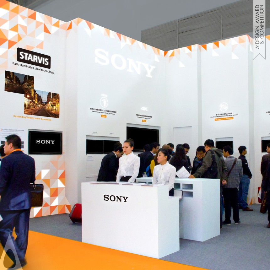 SONY semiconductor branding - Golden Advertising, Marketing and Communication Design Award Winner