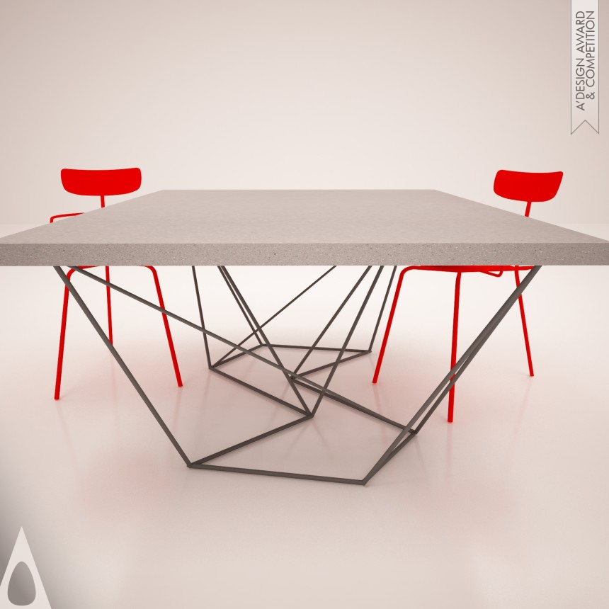 Bronze Furniture Design Award Winner 2015 konis Table 