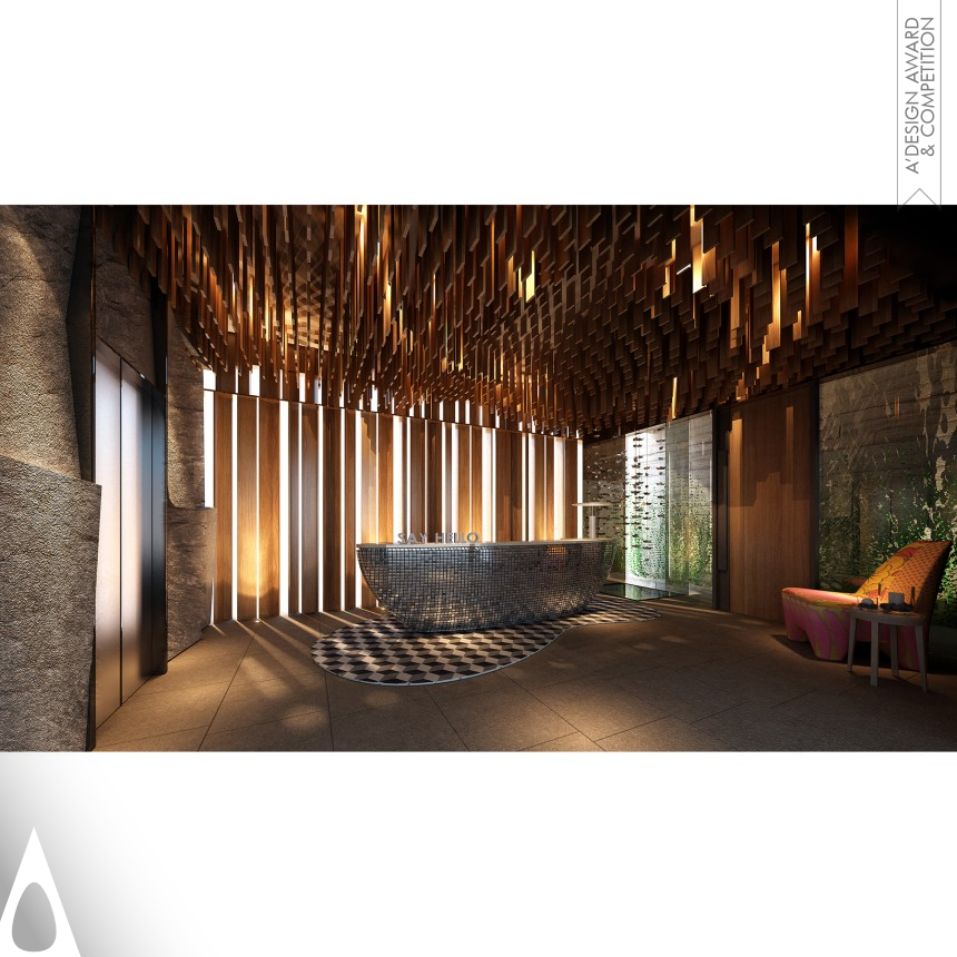 Bronze Interior Space and Exhibition Design Award Winner 2015 108T Playhouse Boutique Hotel 