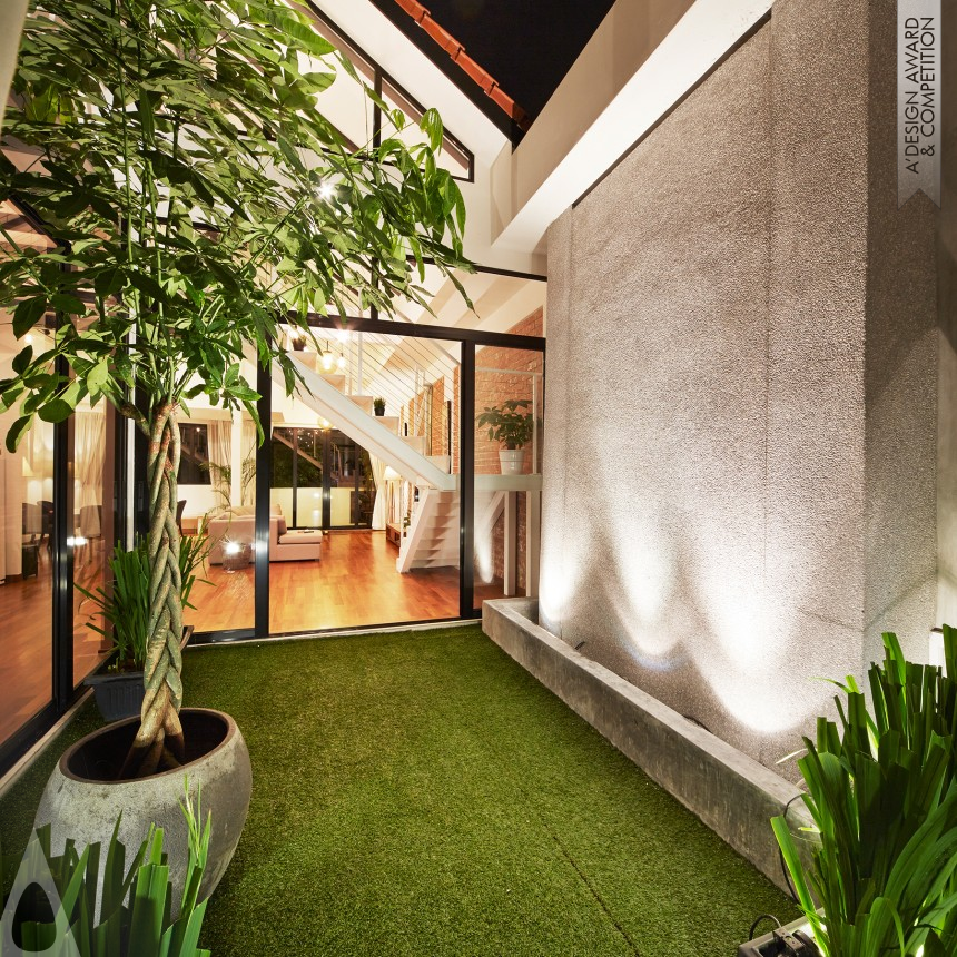 Silver Interior Space and Exhibition Design Award Winner 2015 The Eco Oasis Residential Interior 