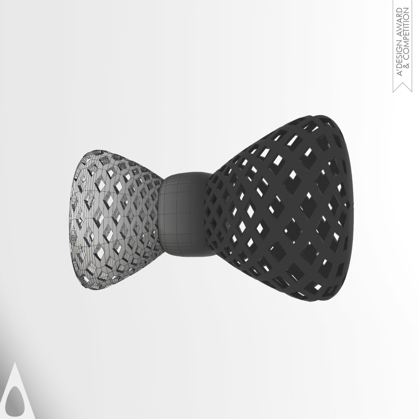 The BowTie - Silver 3D Printed Forms and Products Design Award Winner