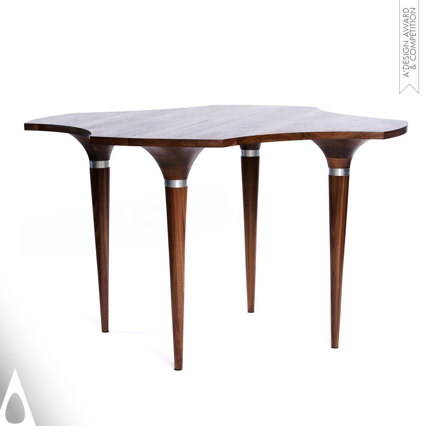 Silver Furniture Design Award Winner 2015 Exchange Dining Table 