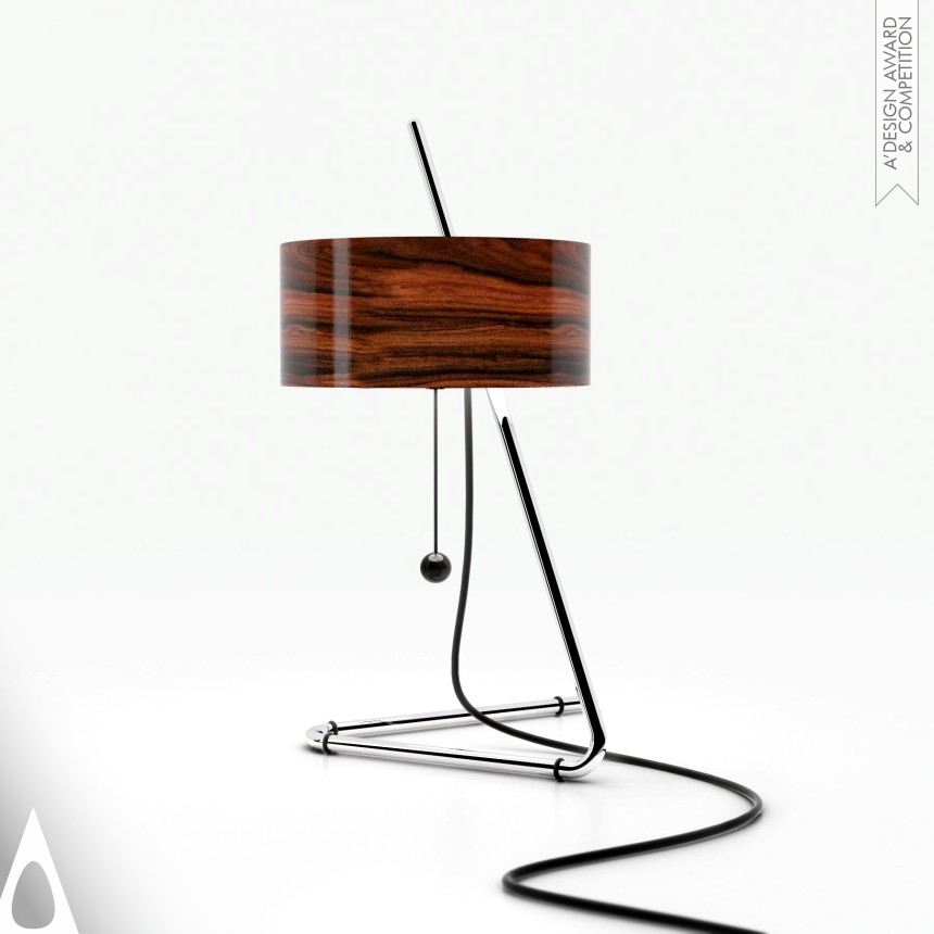 José Leite's Drum Table Lamp