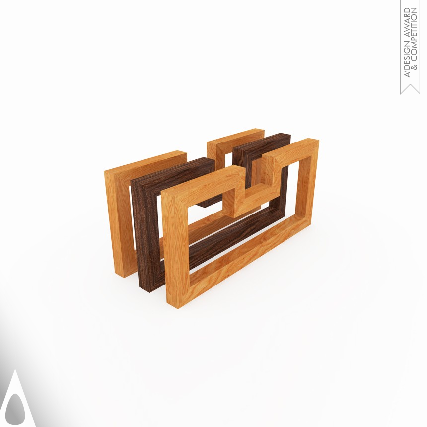 Yu Hiraoka's Klotz Structual coffee table