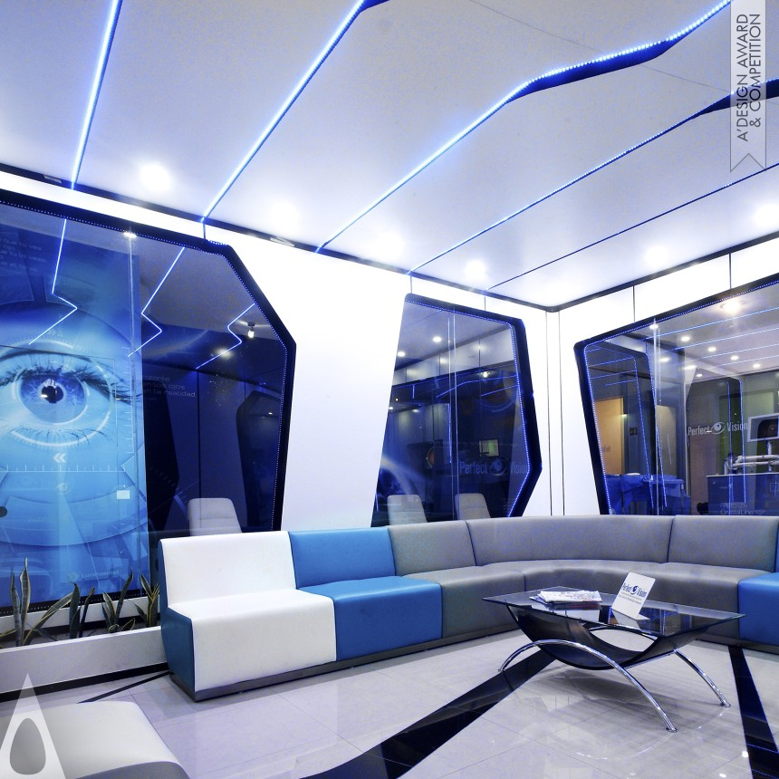 Bronze Interior Space and Exhibition Design Award Winner 2015 Perfect Vision Laser Ophthalmology Institute  