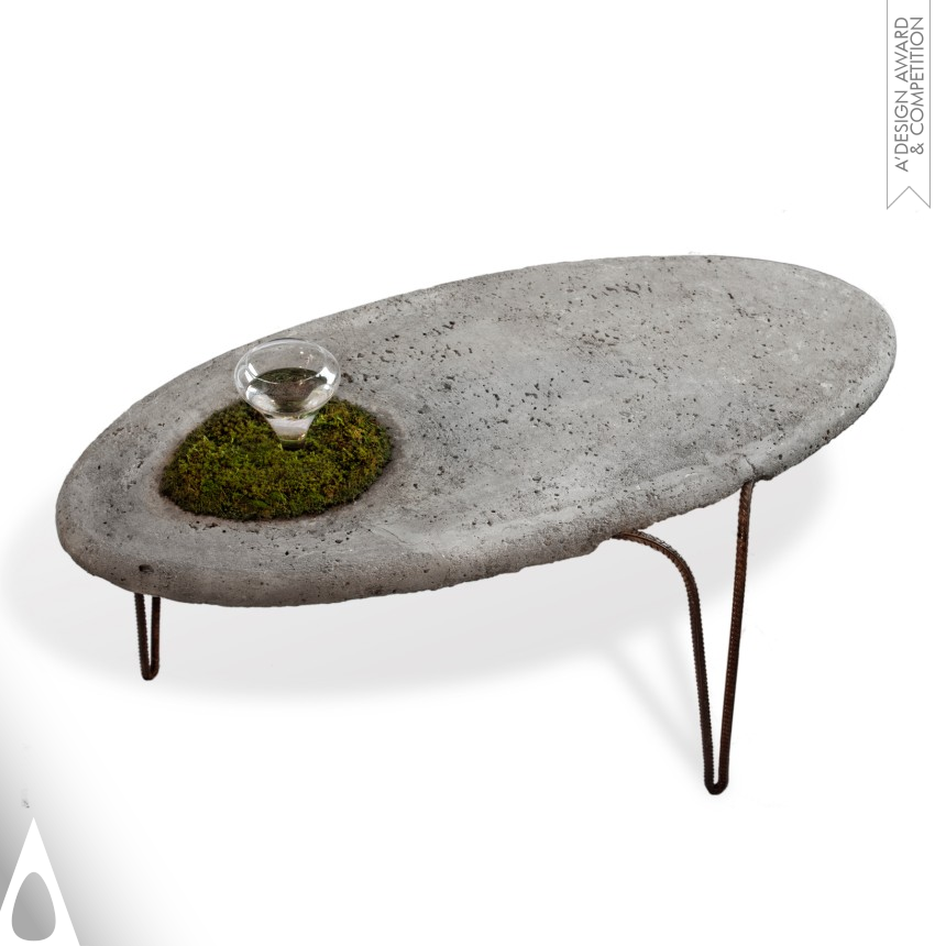 Bronze Fine Arts and Art Installation Design Award Winner 2015  La colline venus Coffee table 