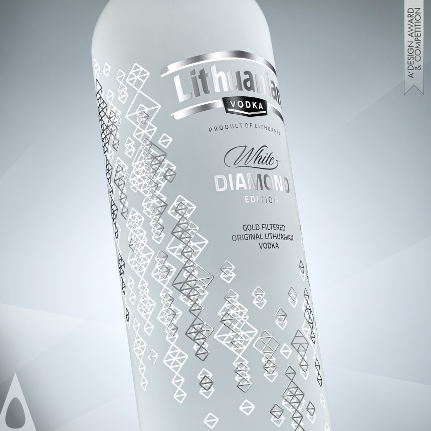 Asta Kauspedaite Lithuanian Vodka Gold. Diamond Edition