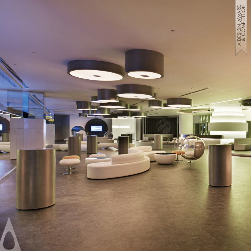 Silver Interior Space and Exhibition Design Award Winner 2015 Turkcell Lounge  Lounge and events area 