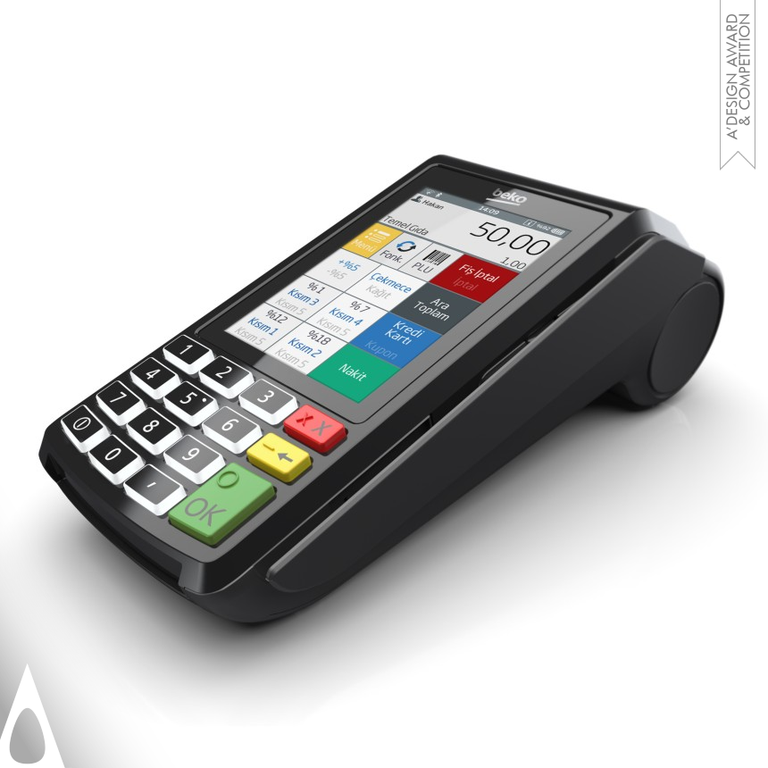 TR300 EFT-POS DEVICE designed by Arcelik Ind. Design Team, Ozlem Kok