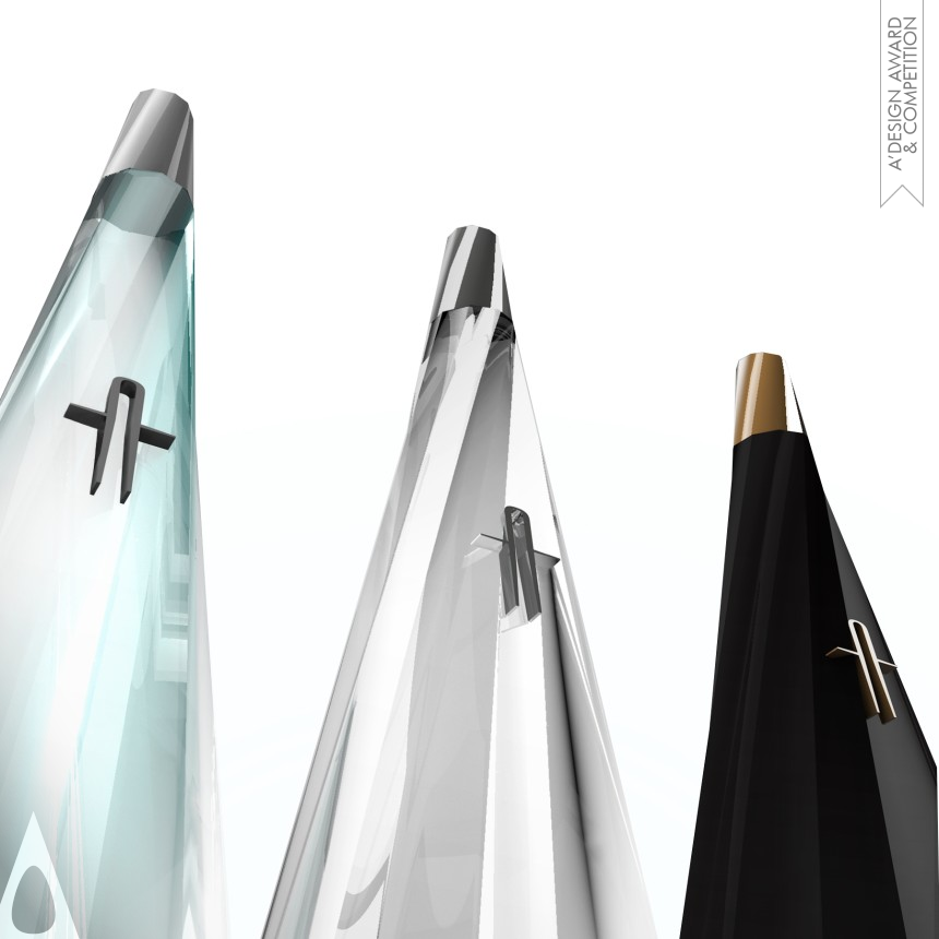 Iron Packaging Design Award Winner 2015 arcAdia Italian Vodka (Concept Bottle) Vodka Bottle 