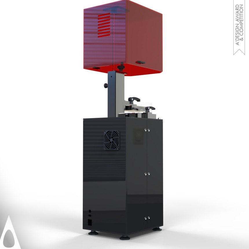 Totem3D a high definition 3d printer designed by Jody Del Bianco