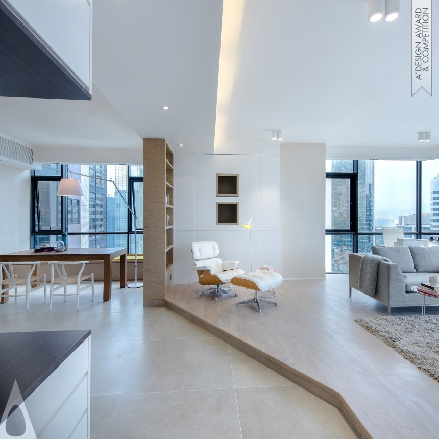 Bronze Interior Space and Exhibition Design Award Winner 2015 Apartment on Mid-level Interior Space 