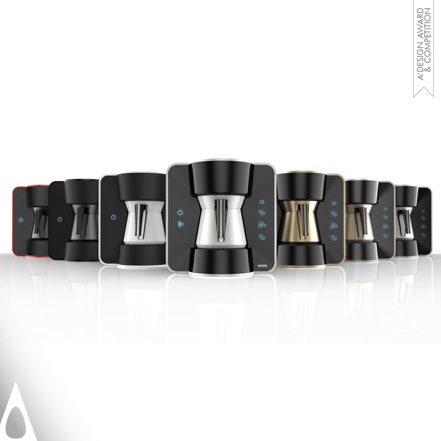 Kahveci Turkish Coffee Machine - Golden Home Appliances Design Award Winner