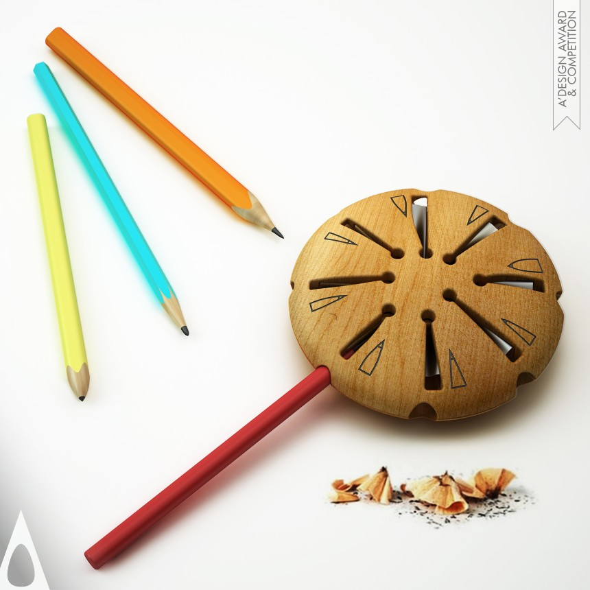 Golden Art and Stationery Supplies Design Award Winner 2015 Lollypop Pencil Sharpener 