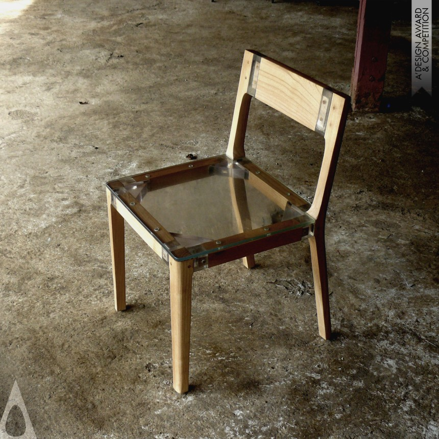 Exploded Chair designed by Denny R Priyatna