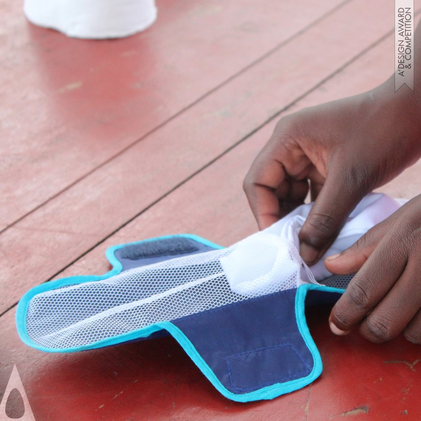 Silver Social Design Award Winner 2015 Be Girl Reusable Menstrual Hygiene Product 