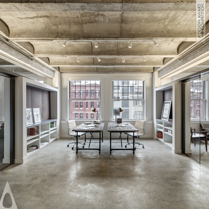 Golden Interior Space and Exhibition Design Award Winner 2015 38 Newbury Street  Broder Properties Office Suite  