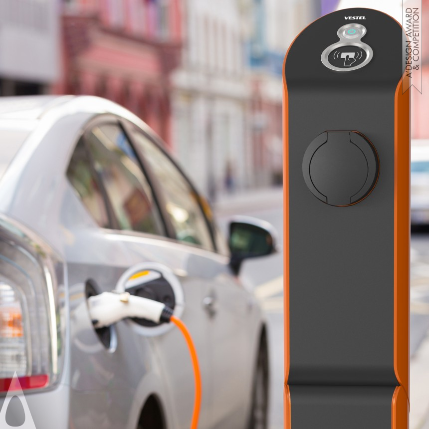 Silver Energy Products, Projects and Devices Design Award Winner 2015 Envo Electric Vehicle Charger 