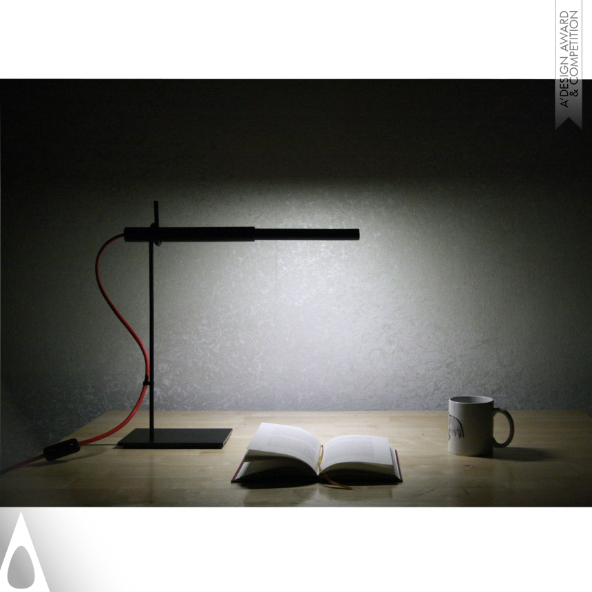 Silver Lighting Products and Fixtures Design Award Winner 2015 Tano  Desk Lamp 