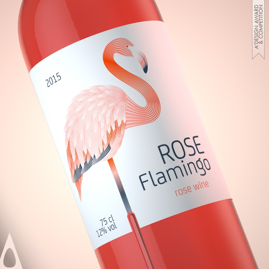 Rose Flamingo - Silver Packaging Design Award Winner