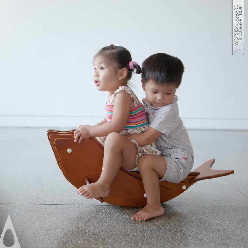 Daisuke Nagatomo & Minnie Jan's Rocking Dolphin Kid furniture