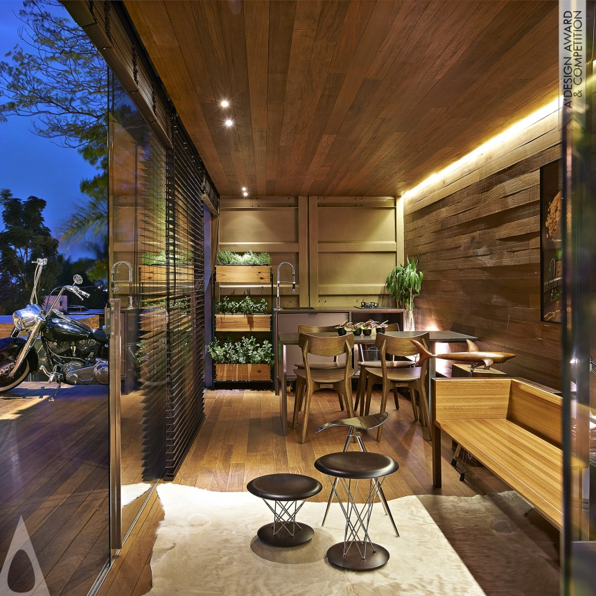 Pocket House designed by Cristina Menezes