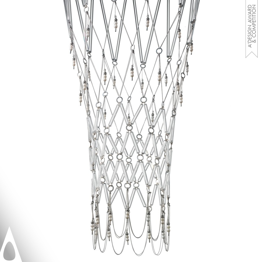 Iron Lighting Products and Fixtures Design Award Winner 2016 Chiari di Lunae Lamp 