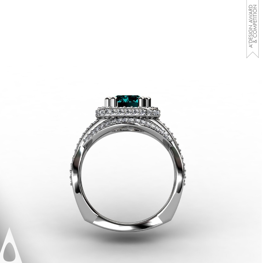 Iron Jewelry Design Award Winner 2016 Infinite Ocean Ring 