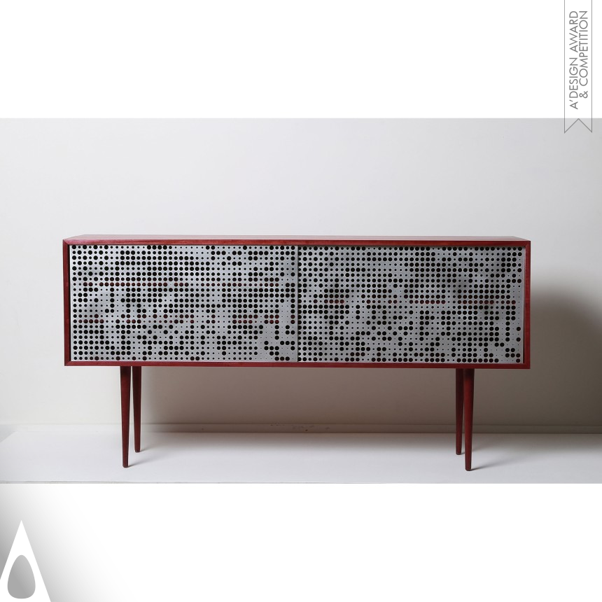 Silver Furniture Design Award Winner 2016 Hello Dali Credenza 