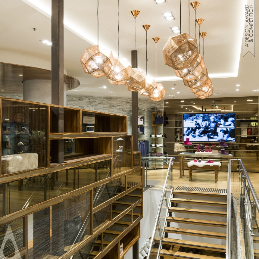 Silver Interior Space and Exhibition Design Award Winner 2016 Ugg Australia Sydney Flagship Store Flagship Store 