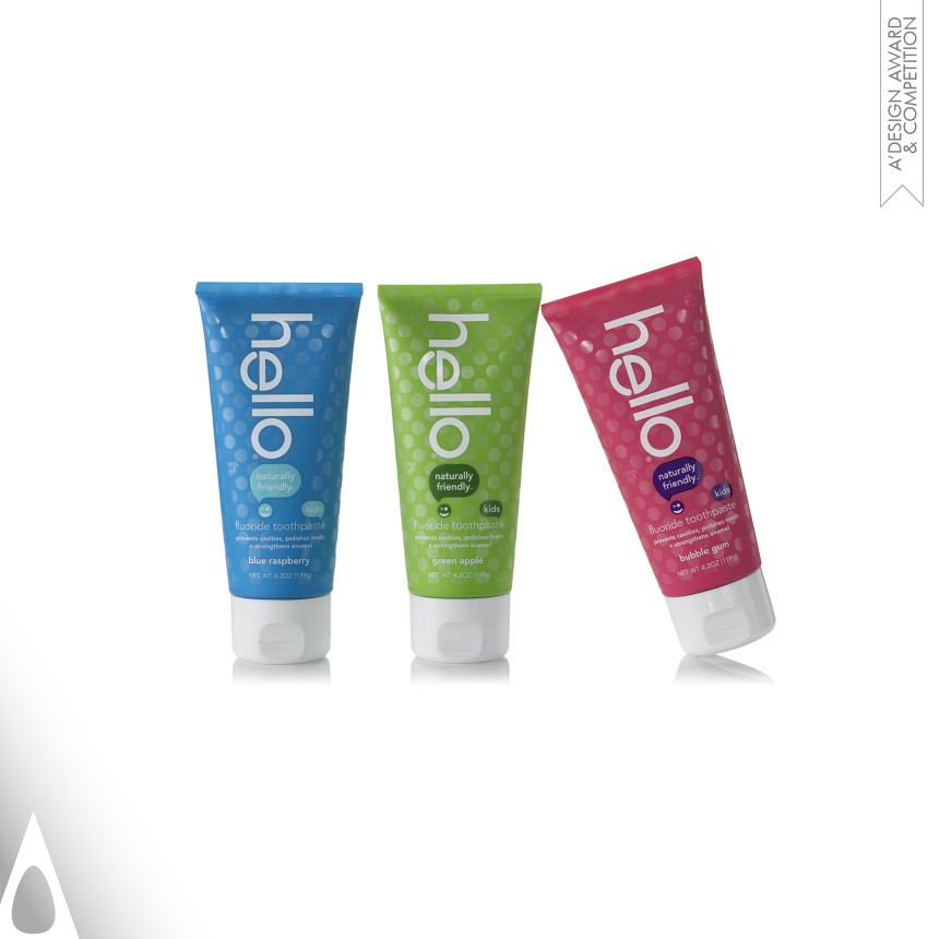 Ashley Weber's hello Naturally Friendly Toothpastes Prevent cavities and strengthen enamel 