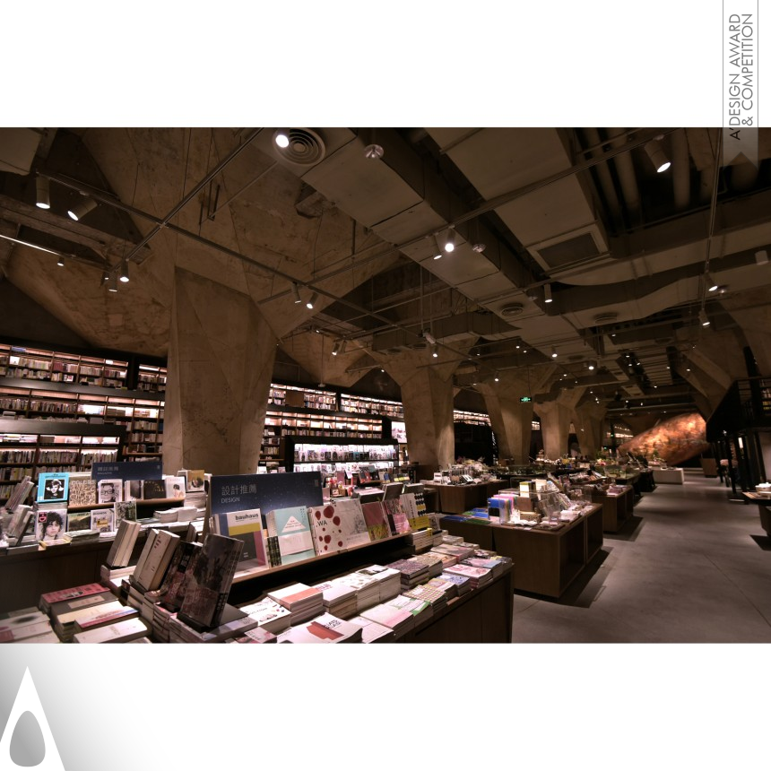 Fangsuo Bookstore in Chengdu - Platinum Interior Space and Exhibition Design Award Winner