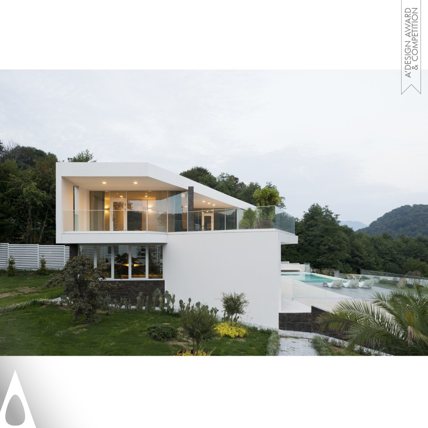 Villa Sochi - Silver Architecture, Building and Structure Design Award Winner