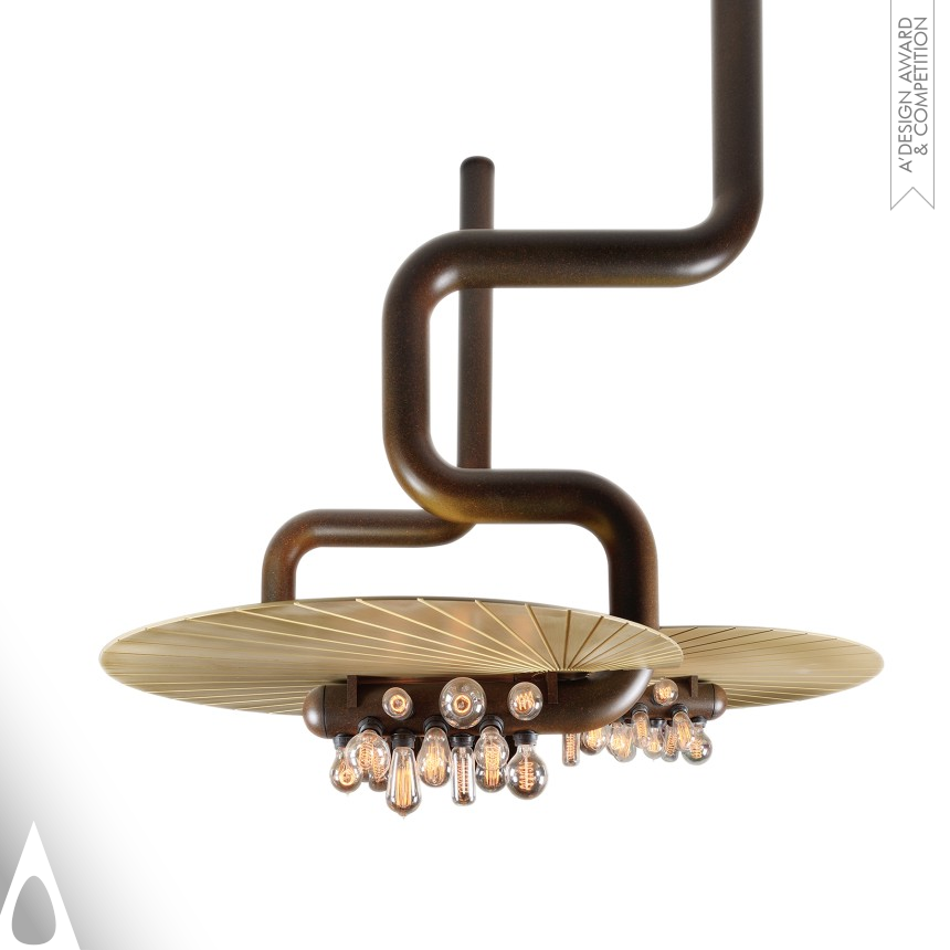 Bronze Lighting Products and Fixtures Design Award Winner 2016 East Pendant Light 