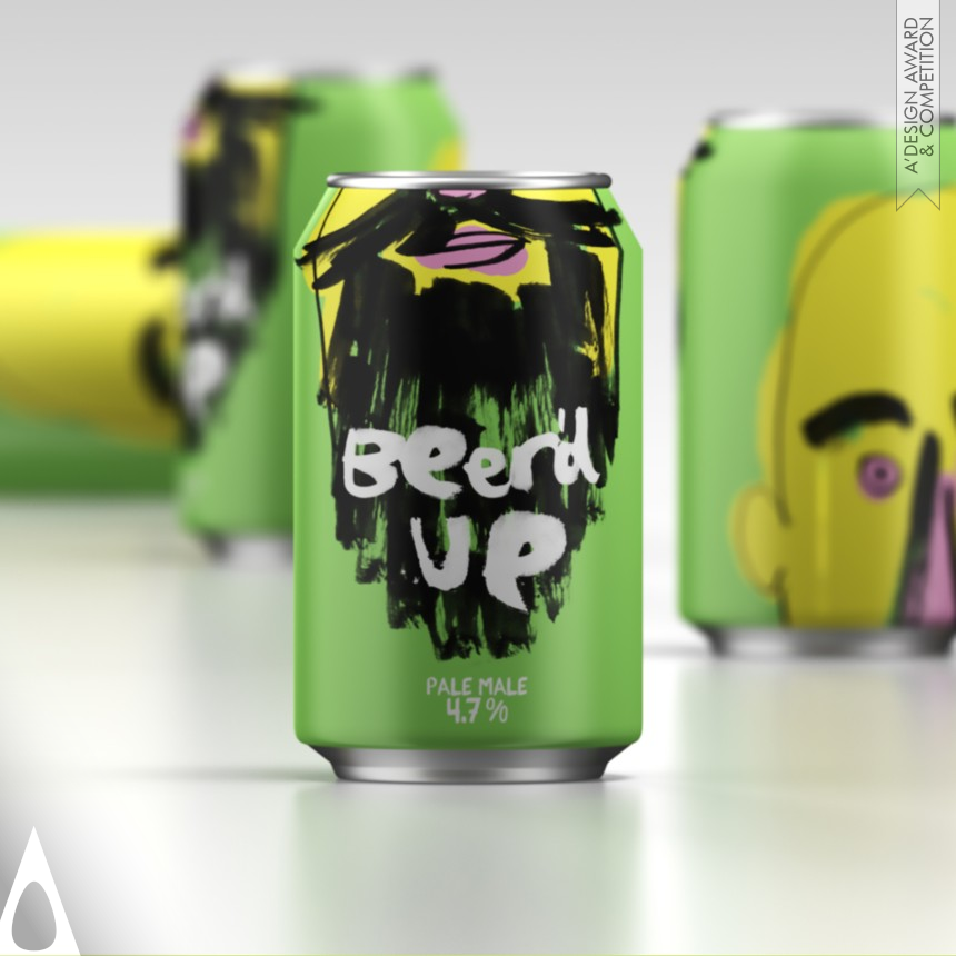 Springetts Brand Design Consultants's Beer'd Up Beer packaging