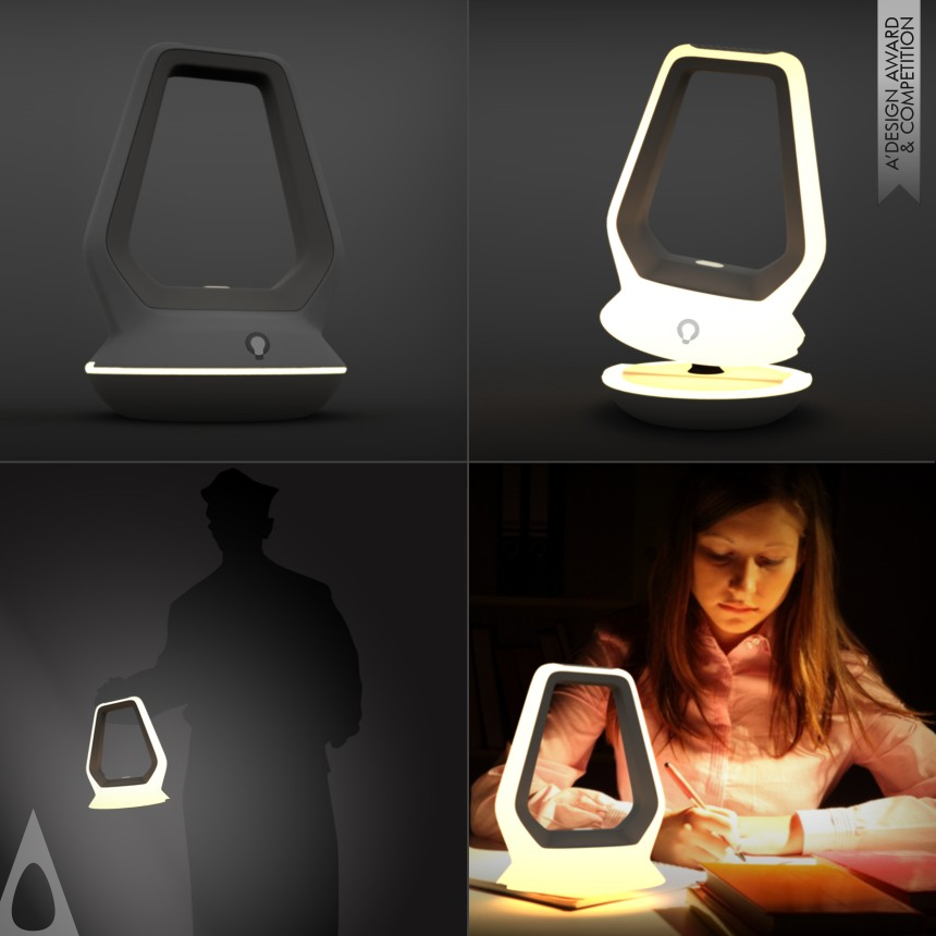 Bronze Lighting Products and Fixtures Design Award Winner 2016 OLED Portable Lamp 