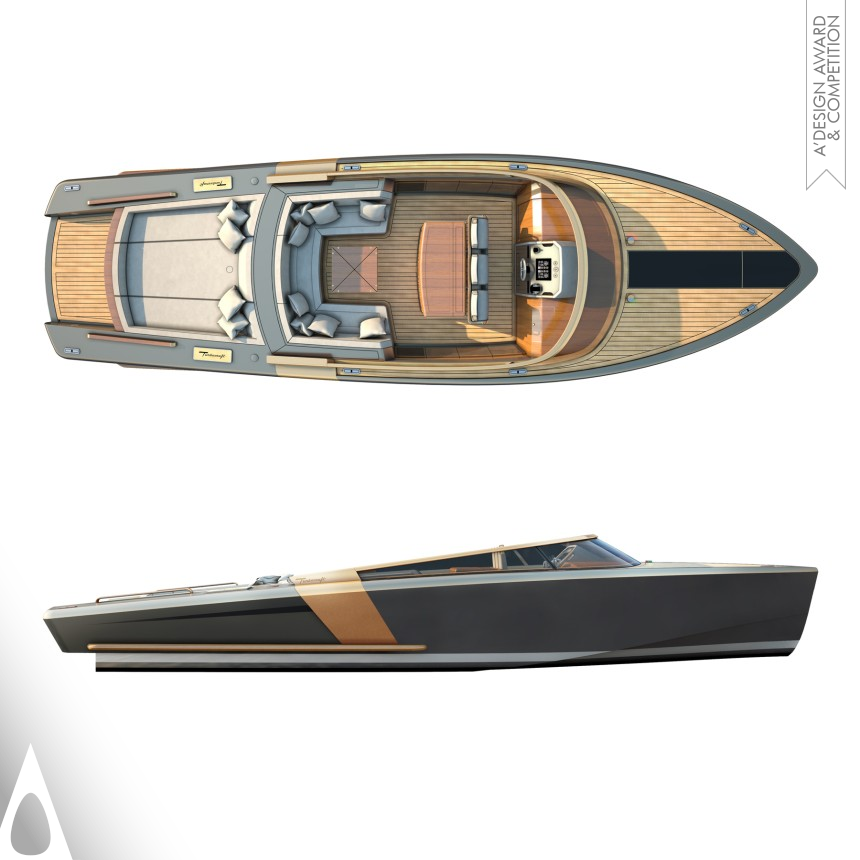 Silver Yacht and Marine Vessels Design Award Winner 2016 TURBOCRAFT THUNDERCLAP Boat 