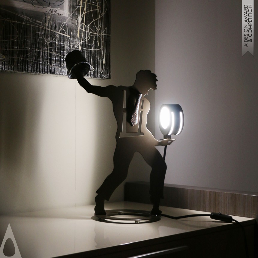 Mod.01 Igor - The Illusionist Lamp designed by Maria Grazia Paternoster