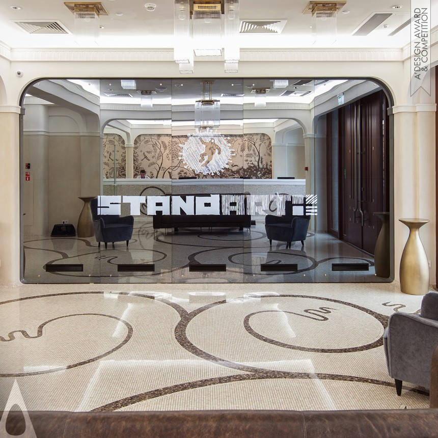 Silver Interior Space and Exhibition Design Award Winner 2016 Hotel StandArt Hotel 