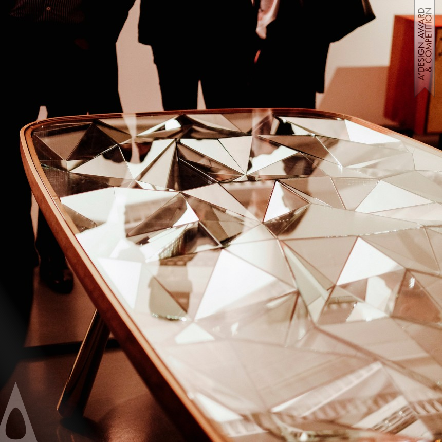 Silver Furniture Design Award Winner 2016 Kaleidoscope Table 