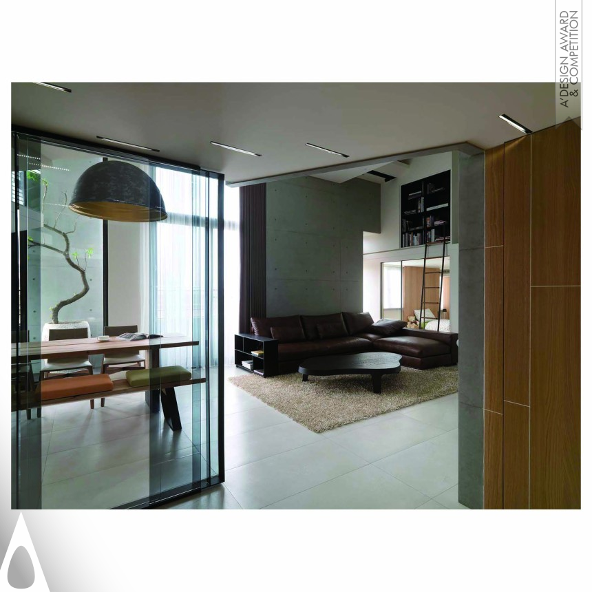 Extend. Extending Residential Apartment - Bronze Interior Space and Exhibition Design Award Winner