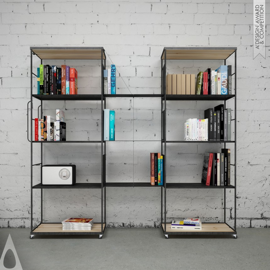 Silver Furniture Design Award Winner 2016 agili Bookcase 