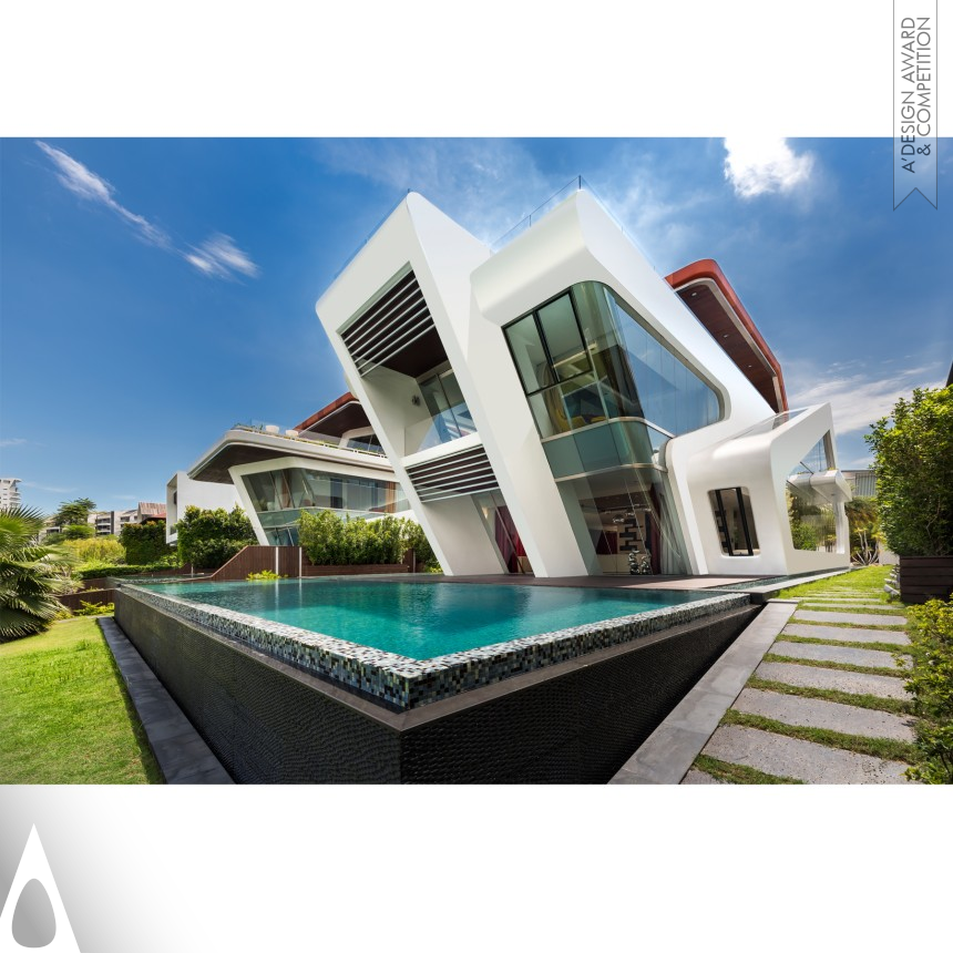 Silver Architecture, Building and Structure Design Award Winner 2016 Villa Mistral Residential Villa 