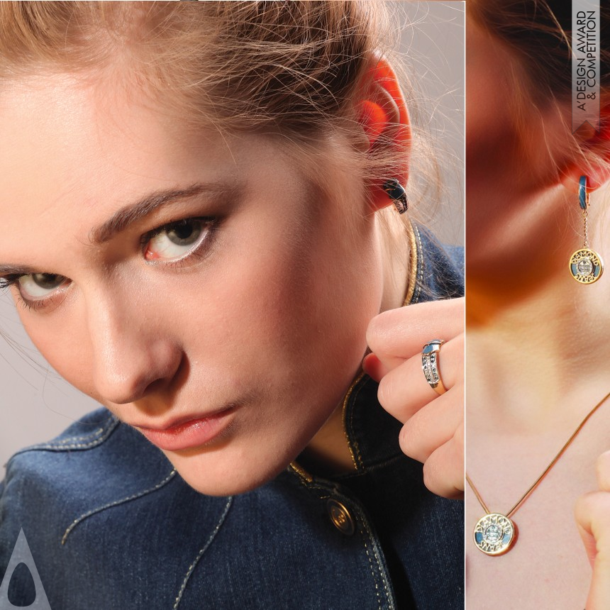 Anna Martynova's Diamond Jeans Jewelry with diamonds 