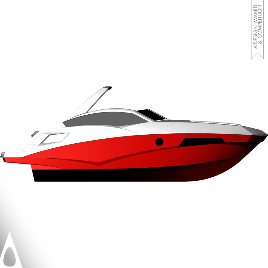 Bronze Yacht and Marine Vessels Design Award Winner 2016 FS 275 Wide Bowrider Motorboat 