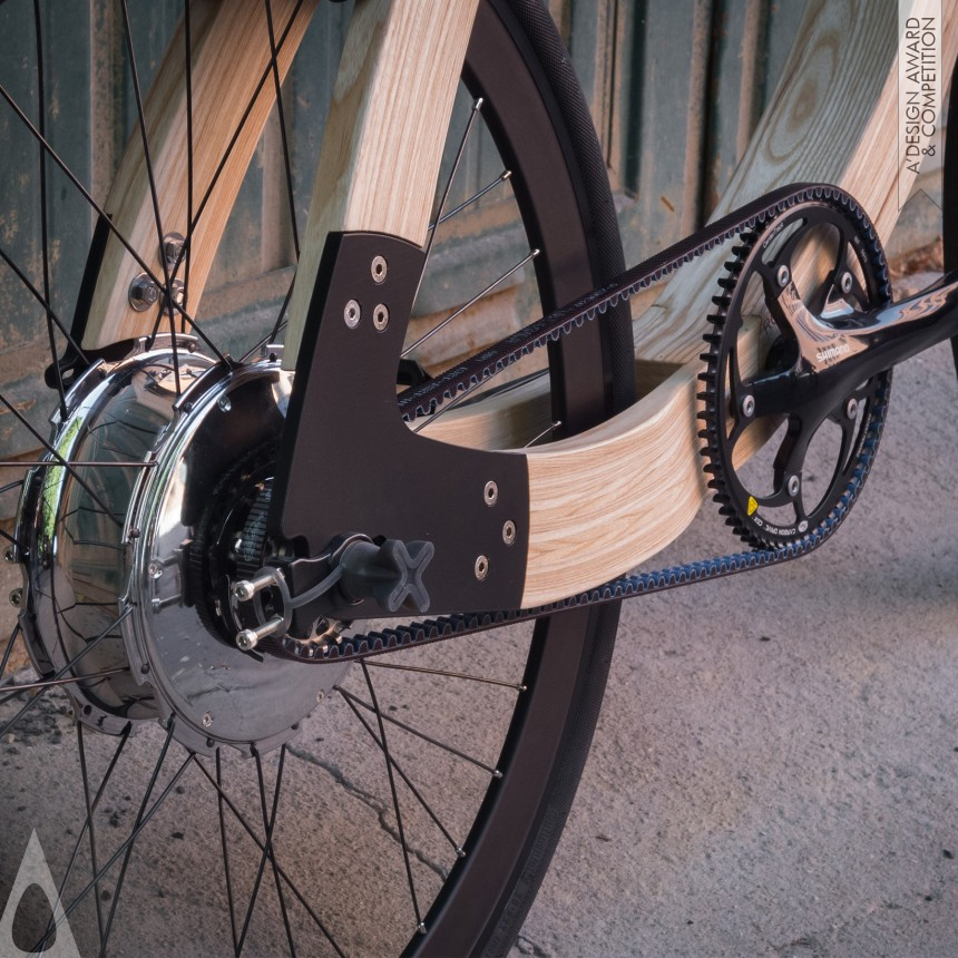 wooden ebike - Silver Vehicle, Mobility and Transportation Design Award Winner