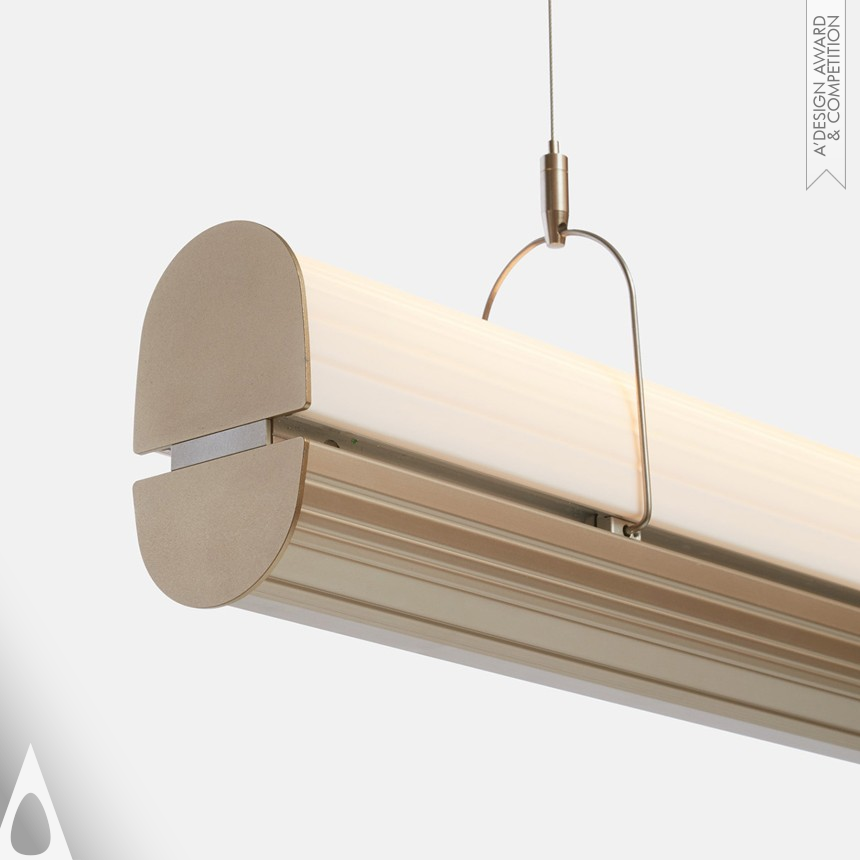 Silver Lighting Products and Fixtures Design Award Winner 2016 Queue Pendant Architectural Lighting 