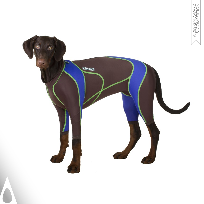 Silver Pet Care, Toys, Supplies and Products for Animals Design Award Winner 2016 Lymed Dog Canine pressure garment 